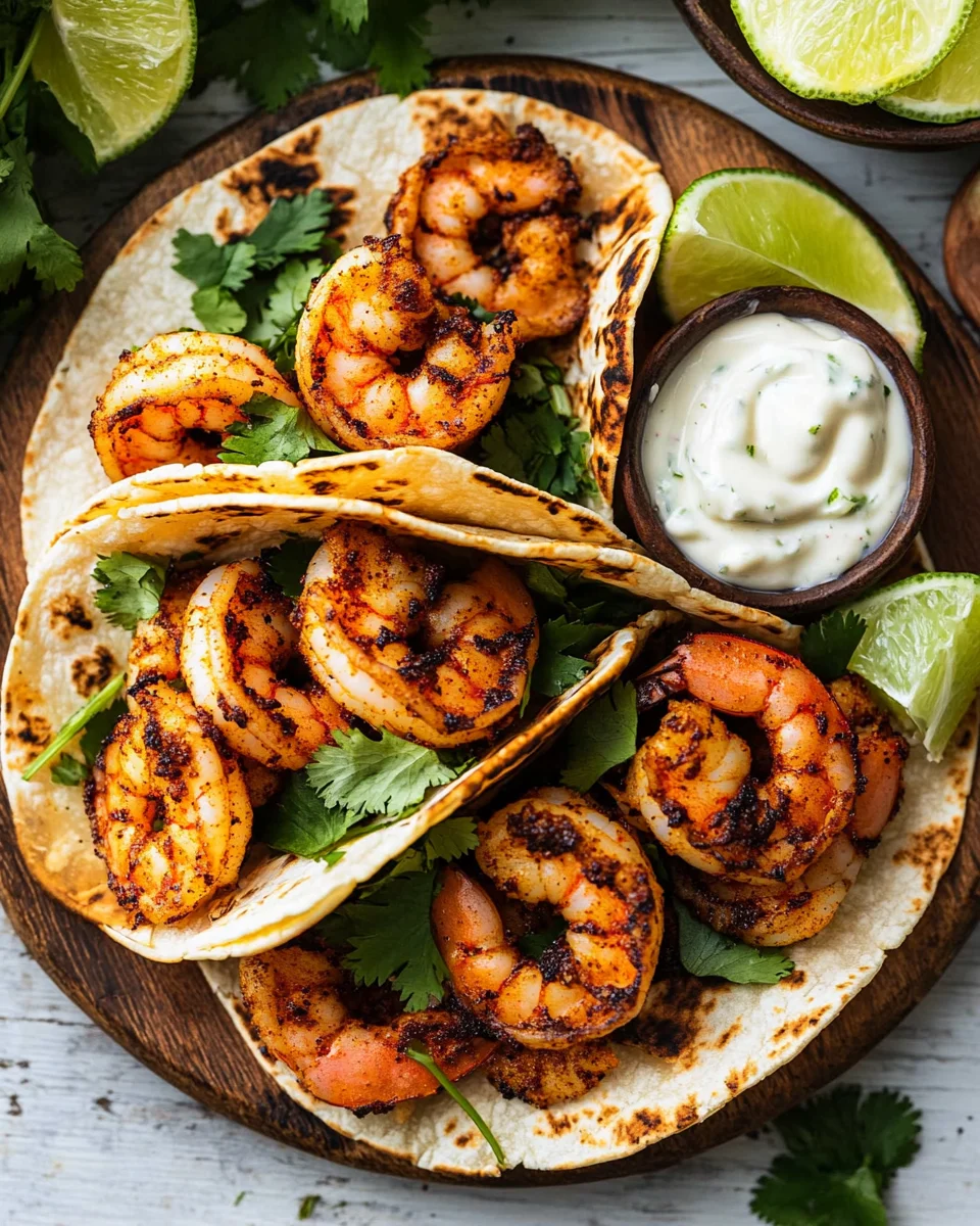 Blackened Shrimp Tacos Recipe