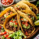 Crispy Ground Beef Tacos