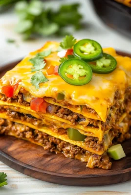 Easy Layered Taco Bake