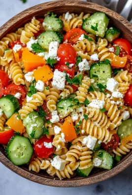 Healthy Greek Pasta Salad