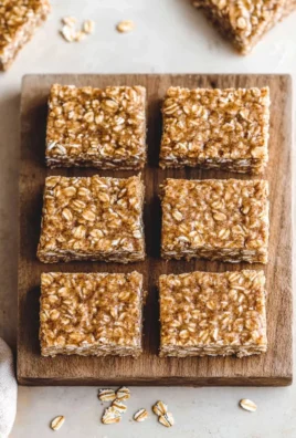 Healthy Oatmeal Breakfast Bars