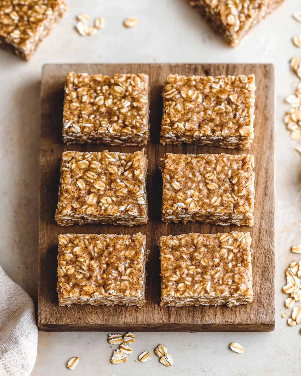 Healthy Oatmeal Breakfast Bars