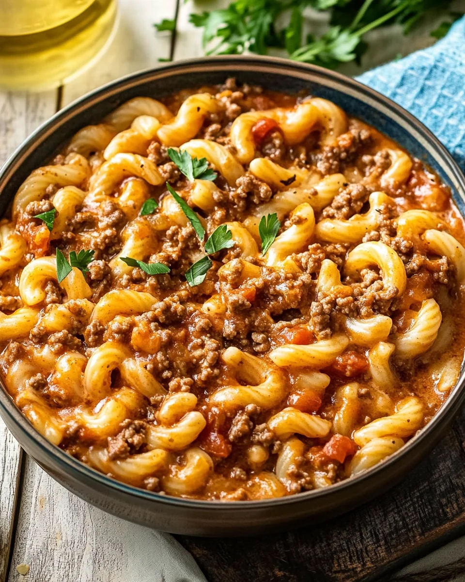 Homemade Hamburger Helper
