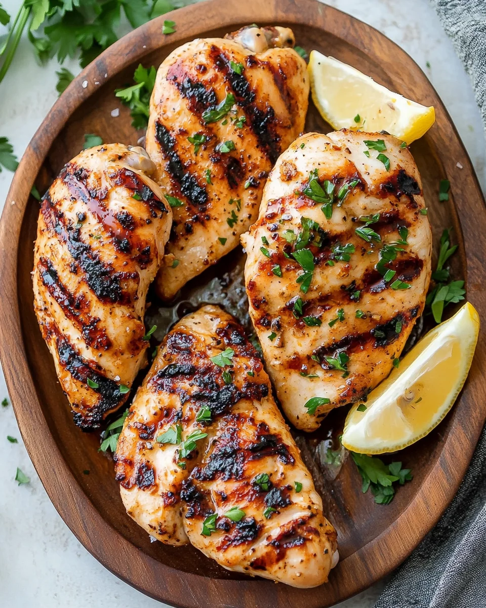 How to Grill Chicken Breasts
