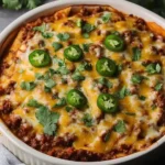 Taco Casserole With Tortillas