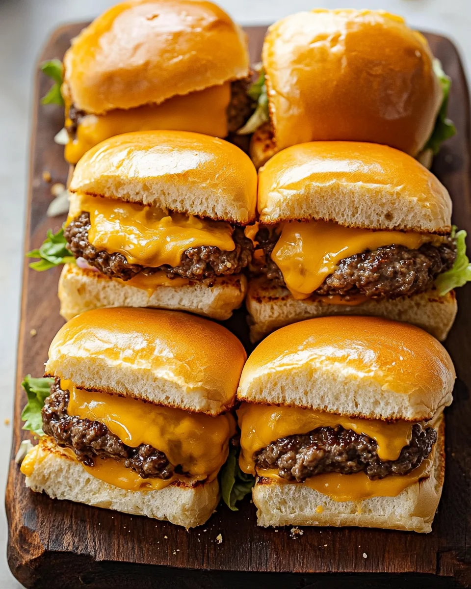 Cheeseburger Sliders (Easy, 30-min Recipe)