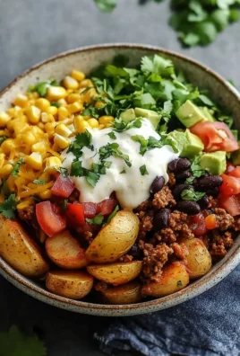 Loaded Potato Taco Bowl