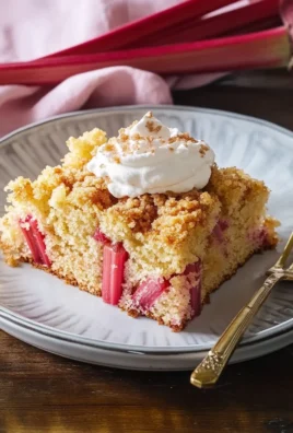 Oma's Rhubarb Cake
