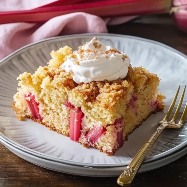 Oma's Rhubarb Cake