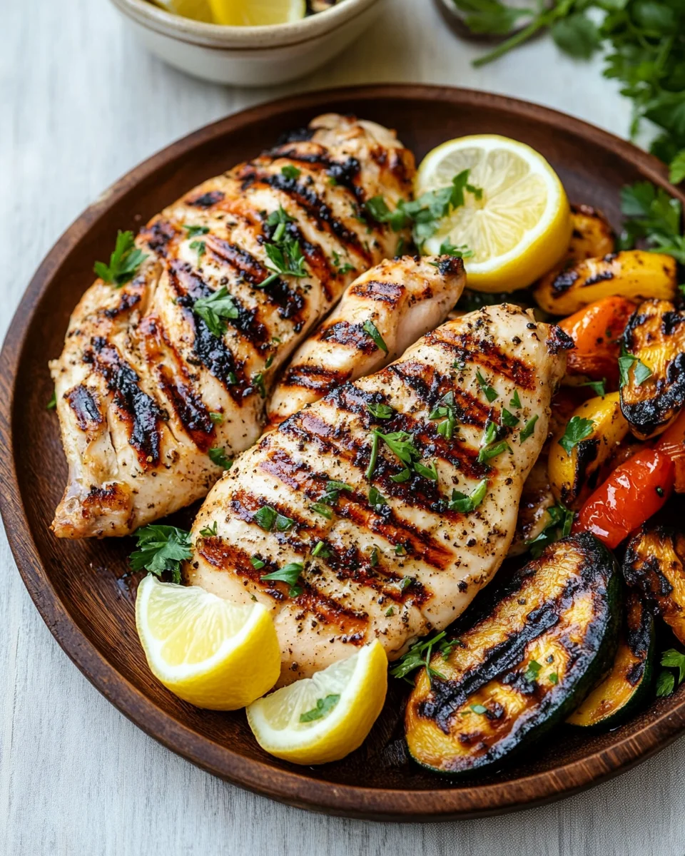Perfect Grilled Chicken Breast