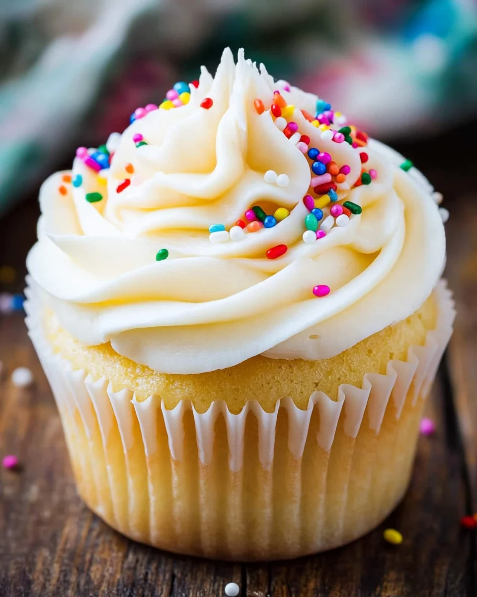 Perfect Vanilla Cupcake Recipe