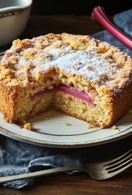 Rhubarb Coffee Cake Recipe