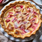 Rhubarb Custard Pie