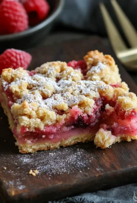 Rhubarb Shortbread Streusel Bars