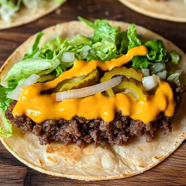 Smash Burger Tacos