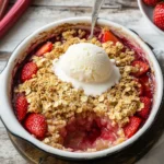 Strawberry Rhubarb Crisp
