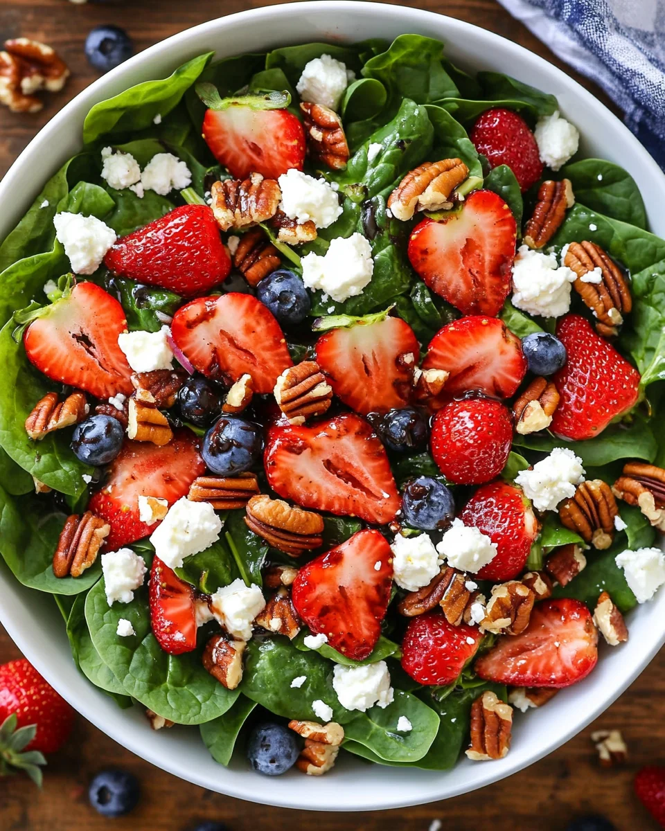 15-Minute Strawberry Spinach Salad 14 15-Minute