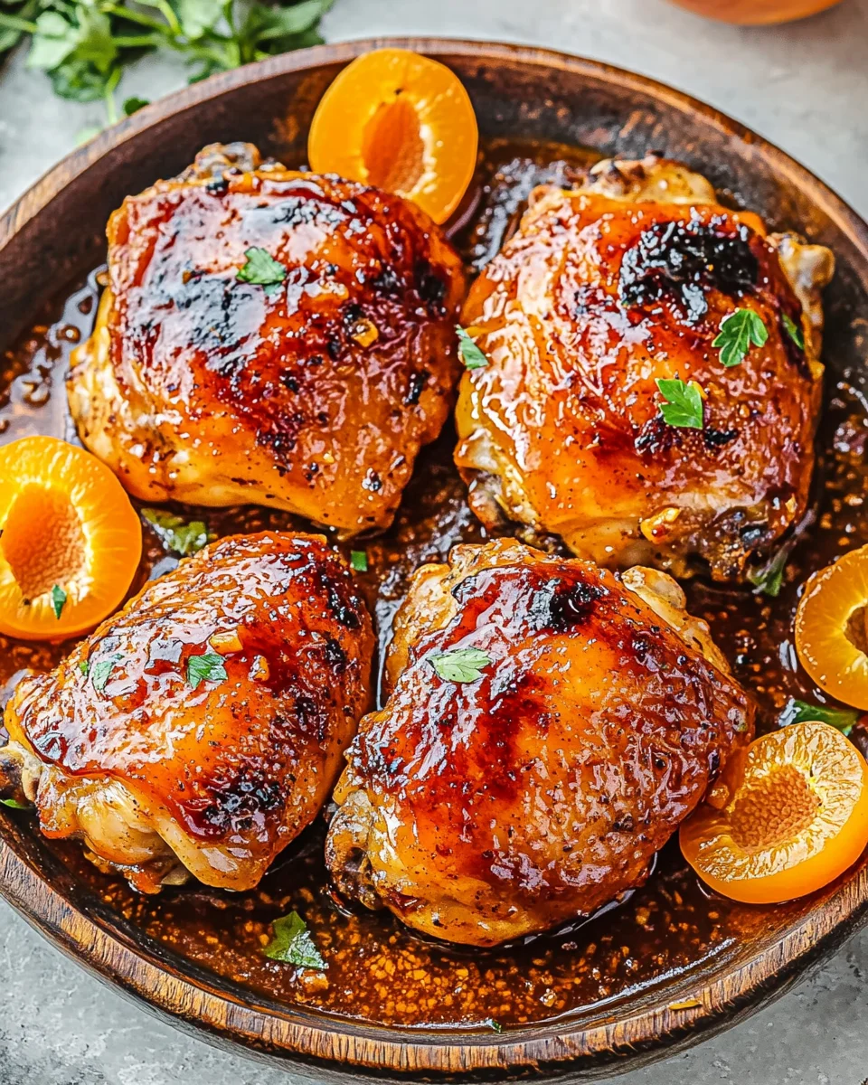 Apricot Chicken 22 Apricot Chicken