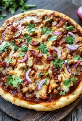 BBQ Chicken Bacon Pizza