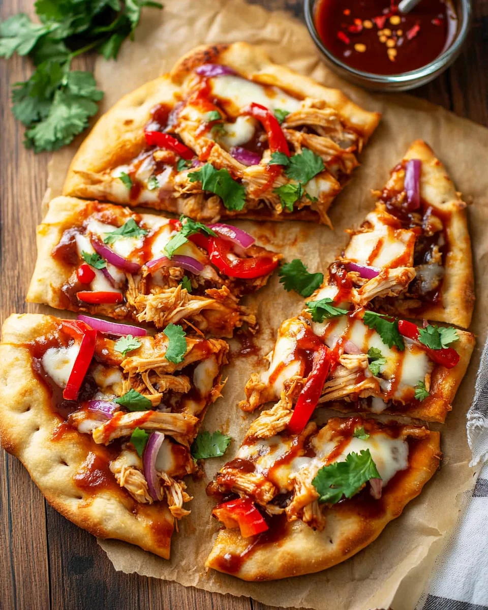 BBQ Chicken Flatbread 22 BBQ