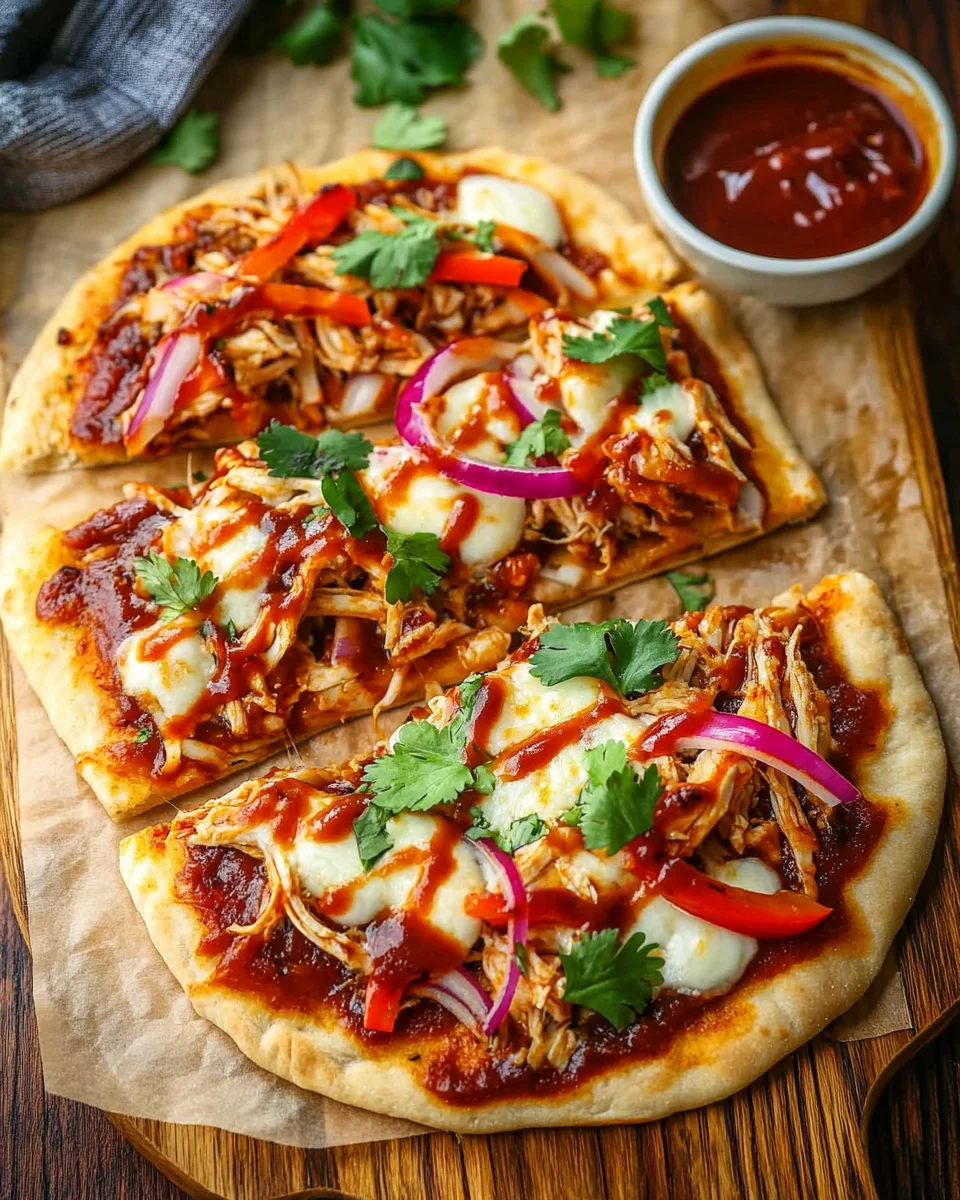 BBQ Chicken Flatbread 24 BBQ Chicken Flatbread