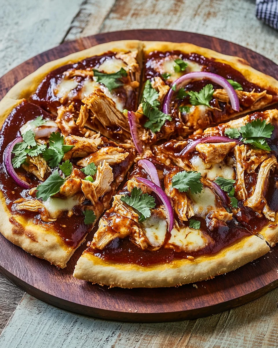 BBQ Chicken Pizza 21 BBQ