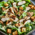 Best Chicken Caesar Salad with Homemade Croutons
