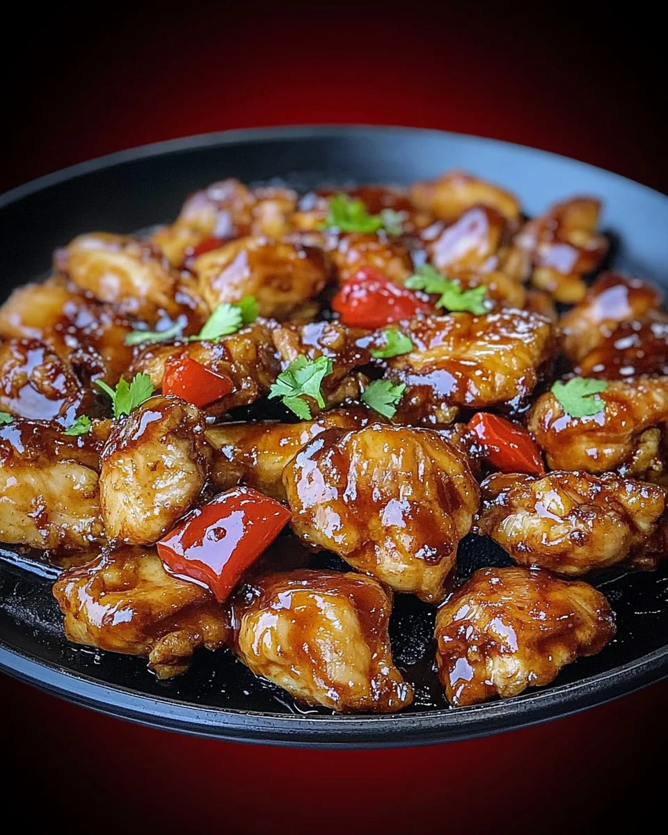 Blackstone Bourbon Chicken on the Griddle 31 Blackstone