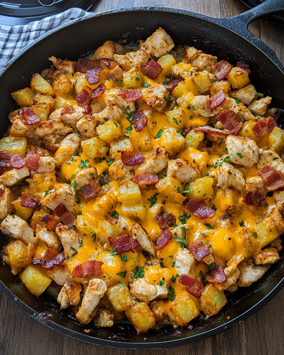 Blackstone Chicken Bacon Ranch Skillet 20 Blackstone