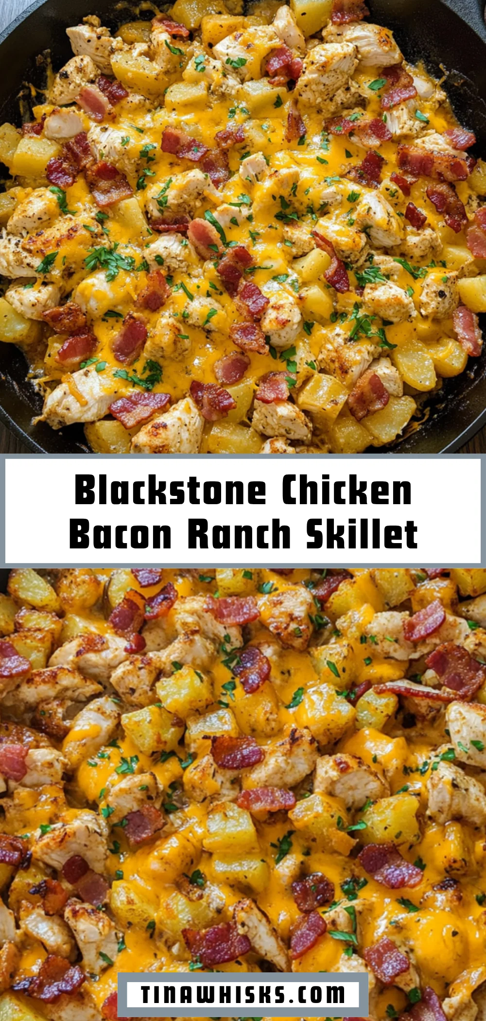 Blackstone Chicken Bacon Ranch Skillet 19 Pinterest Hidden Image