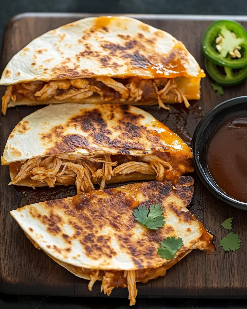 Blackstone Hot Honey BBQ Chicken Quesadillas 19 Blackstone