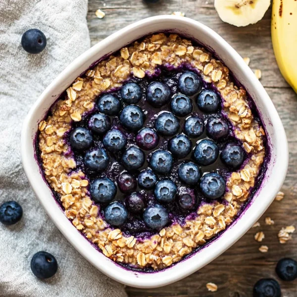 Blueberry Baked Oatmeal