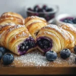 Blueberry Cream Cheese Puff Pastry