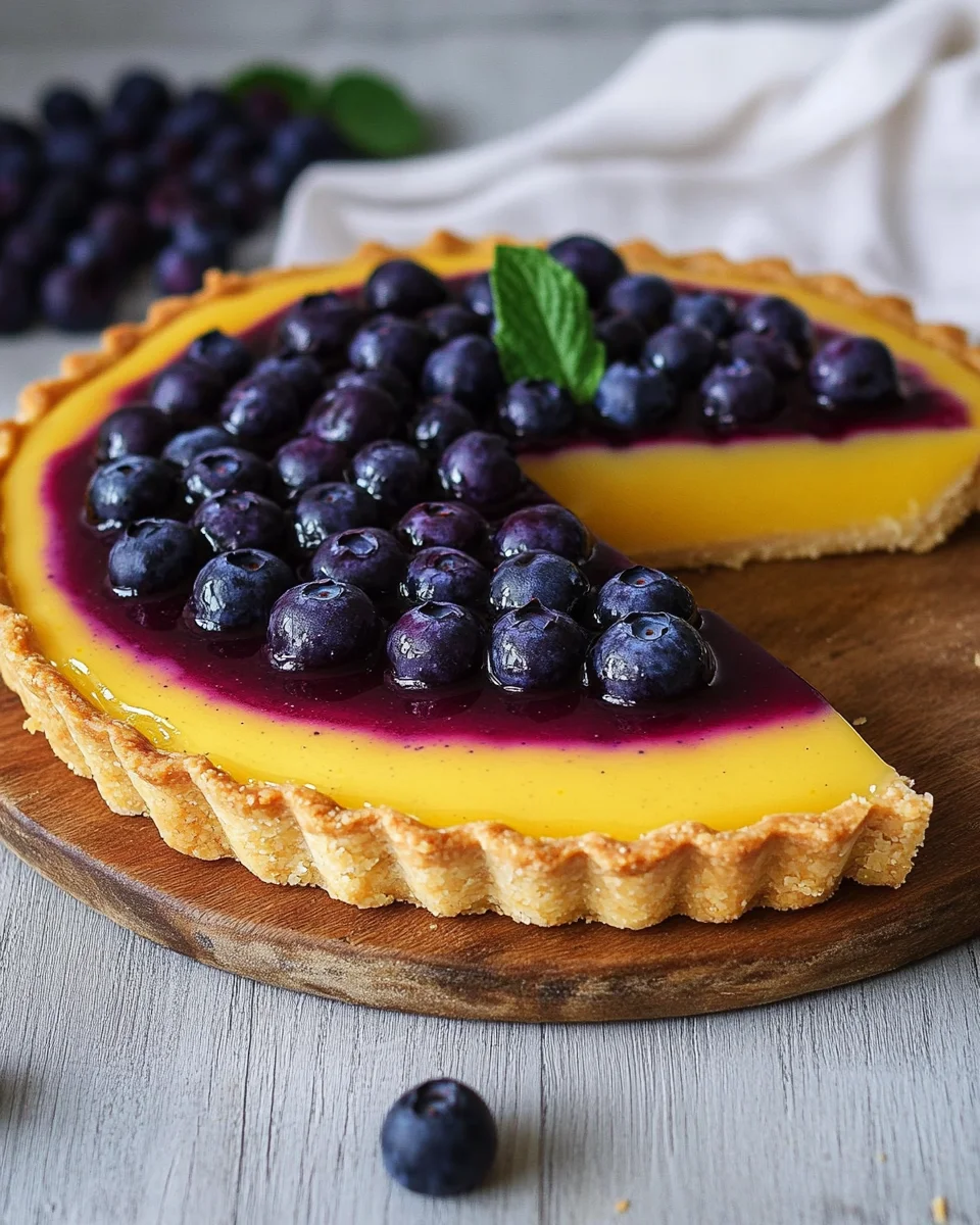 Blueberry&ndash;Lemon