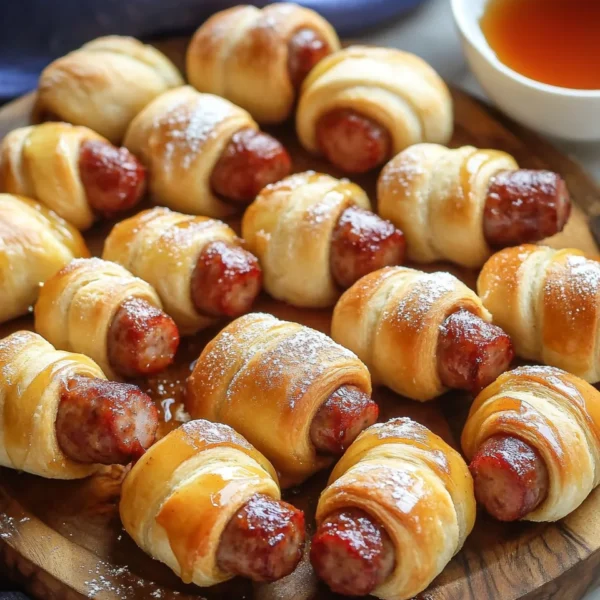 Breakfast Pigs in a Blanket