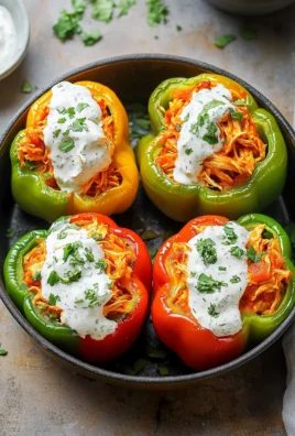 Buffalo Chicken Stuffed Peppers (Dairy-Free & Low Carb) 23 Buffalo Chicken Stuffed Peppers (Dairy-Free & Low Carb)