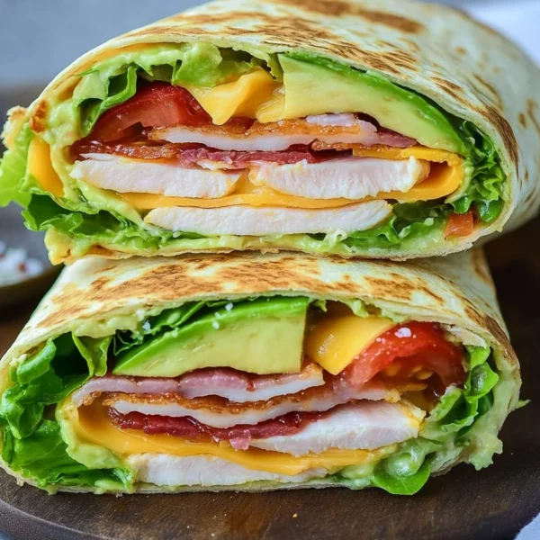 California Turkey Club Wrap