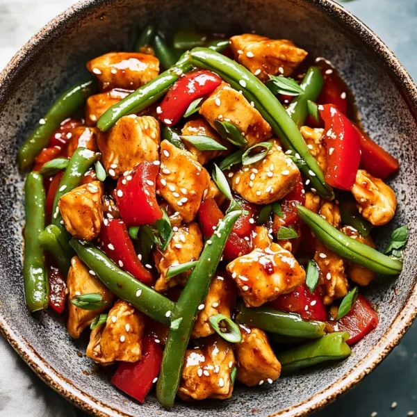 Chicken and Green Bean Stir Fry
