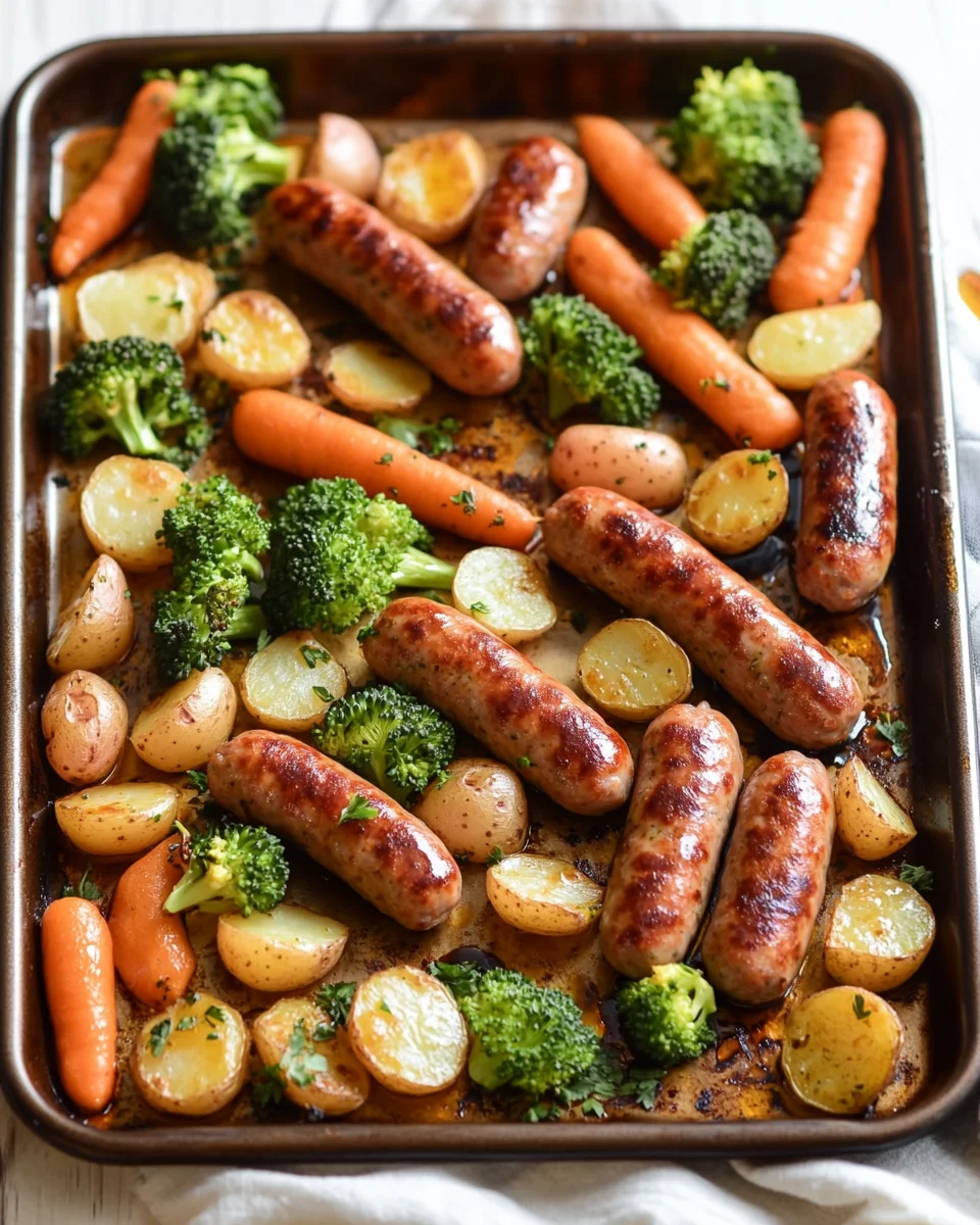 Chicken Apple Sausage Sheet Pan Dinner 24 Chicken