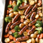 Chicken Apple Sausage Sheet Pan Dinner