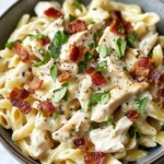 Chicken Bacon Ranch Pasta