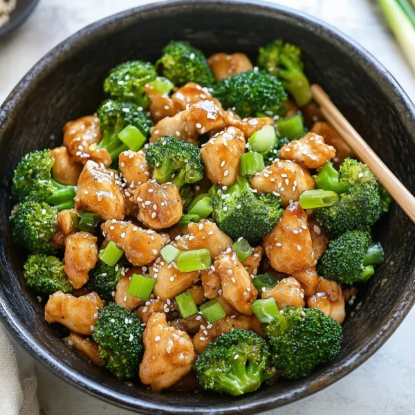 Chinese Chicken and Broccoli