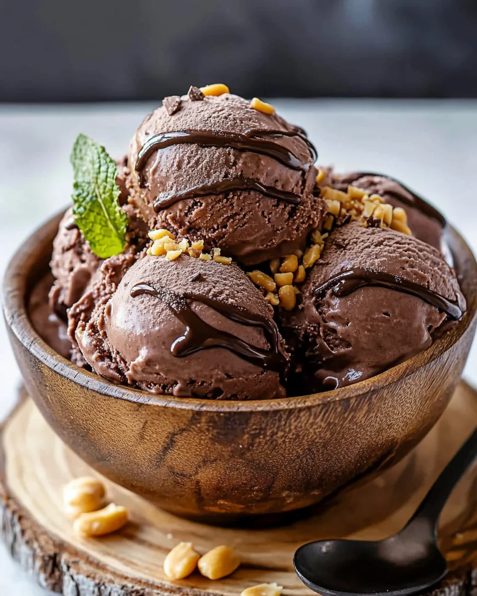 Chocolate Peanut Butter Nice Cream 13 Chocolate