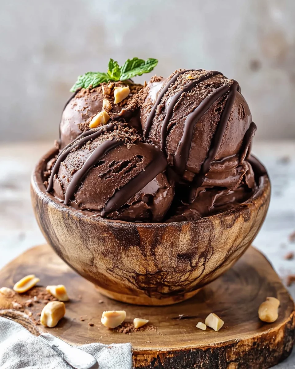 Chocolate Peanut Butter Nice Cream
