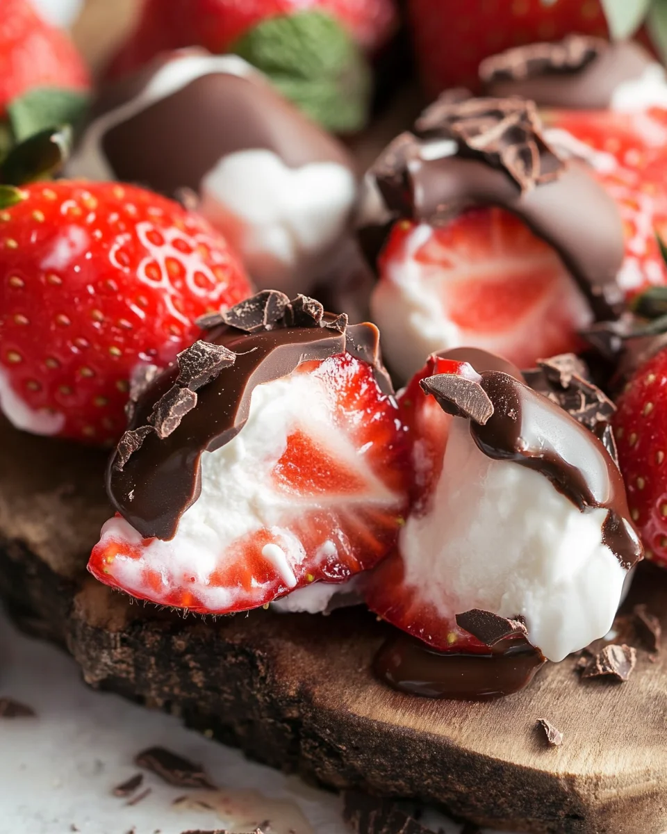 Chocolate Strawberry Yogurt Clusters (Viral Recipe!) 17 Chocolate
