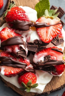 Chocolate Strawberry Yogurt Clusters (Viral Recipe!)