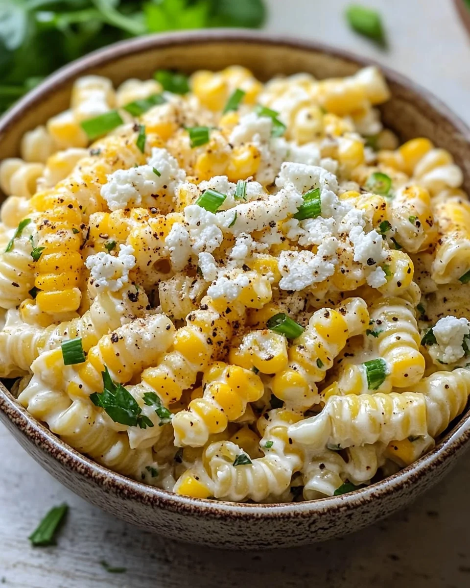 Creamy Street Corn Pasta Salad 20 Creamy Street Corn Pasta Salad