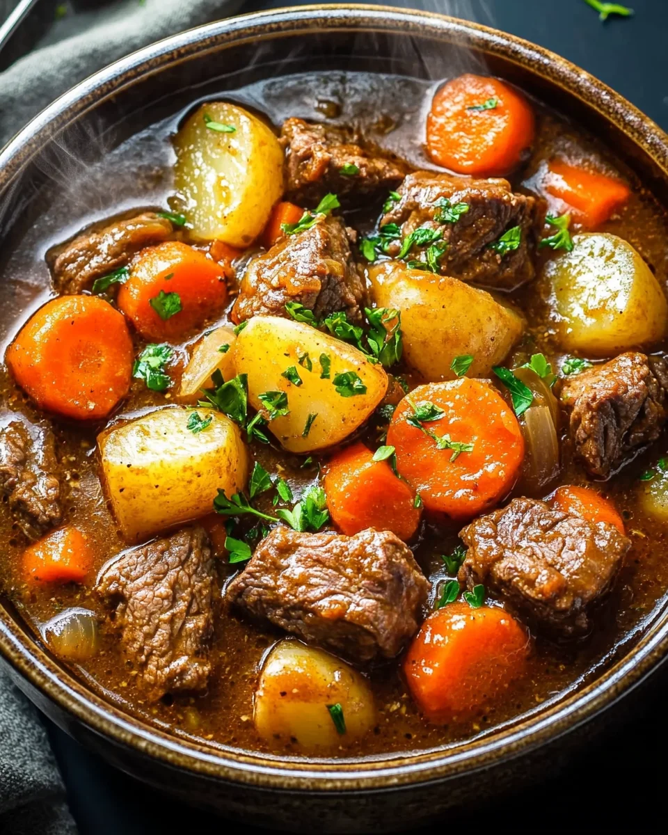 Crock Pot Beef Stew 18 Crock