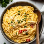 Crock Pot Cheesy Chicken Spaghetti Recipe