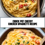 Crock Pot Cheesy Chicken Spaghetti Recipe 20 Pinterest Hidden Image